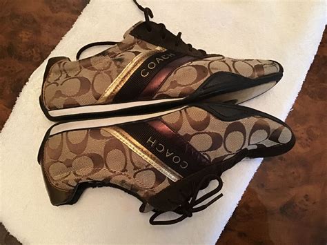 coach tennis shoes real or fake